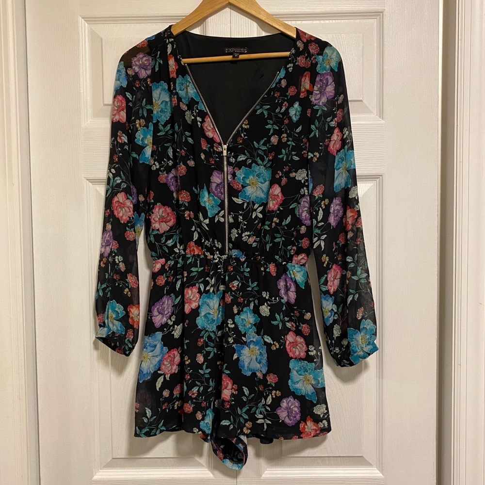 Long Sleeve Express Romper (never worn)